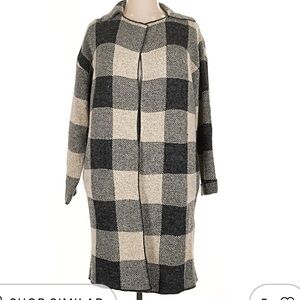 Baltic Born Black and Cream Knit Sweater